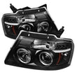 Load image into Gallery viewer, Spyder Auto (Spyder Signature) Projector Headlights - Version 2 - LED Halo - Black 5010209 fits 2004-2007 Ford F-150