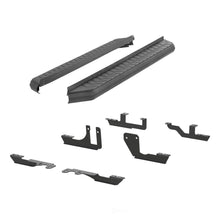 Load image into Gallery viewer, ARIES AeroTread 5" x 76" Black Stainless Running Boards, Select Traverse, Acadia 2061020 fits 2007-2012 GMC Acadia / 2007-2016 GMC Acadia SLE, Acadia SLT / 2009-2016 Chevrolet Traverse LTZ / 2009-2017 Chevrolet Traverse LS, Traverse LT