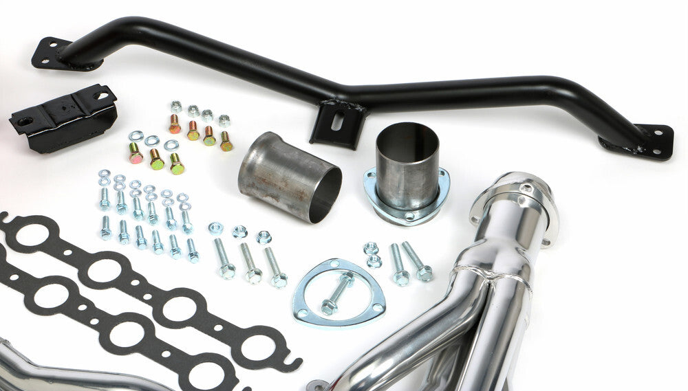 Trans-Dapt Performance SWAP IN A BOX KIT- HTC HEADERS 42042 fits 1967-1972 Chevrolet C10 Pickup / 1967-1972 Chevrolet C10 Suburban / 1967-1972 Chevrolet C20 Pickup / 1967-1972 Chevrolet C20 Suburban / 1967-1972 GMC C15/c1500 Pickup
