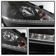Load image into Gallery viewer, Spyder Auto (Spyder Signature) Projector Headlights - DRL - Black 5080059 fits 2006-2010 Lexus IS250 / 2006-2010 Lexus IS350