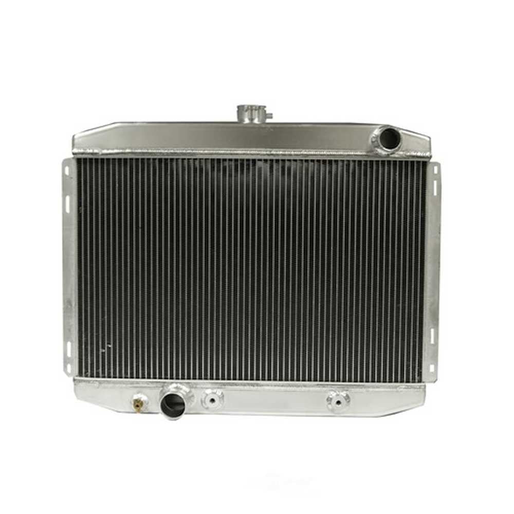 Scott Drake High Performance Aluminum Radiator with Trans Cooler 379-2AL fits 1968-1970 Ford Mustang Big Block FE Motors