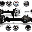 Load image into Gallery viewer, Spicer Ultimate Dana 60 Crate Axle - Rear 5.38 ELD fits 2018-2022 Jeep Wrangler