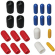 Load image into Gallery viewer, Trans-Dapt Performance Vacuum Line Cap Set (20 pcs.); 1/8 in. to 3/8 in.