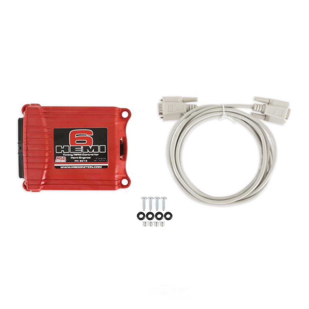 MSD Allows you to run a carb on your late model well add timing controls. 6013 fits 2003-2008 Chrysler 300, Aspen / 2003-2008 Dodge Charger, DURANGO, Ram 2500, Ram 3500 HEMI