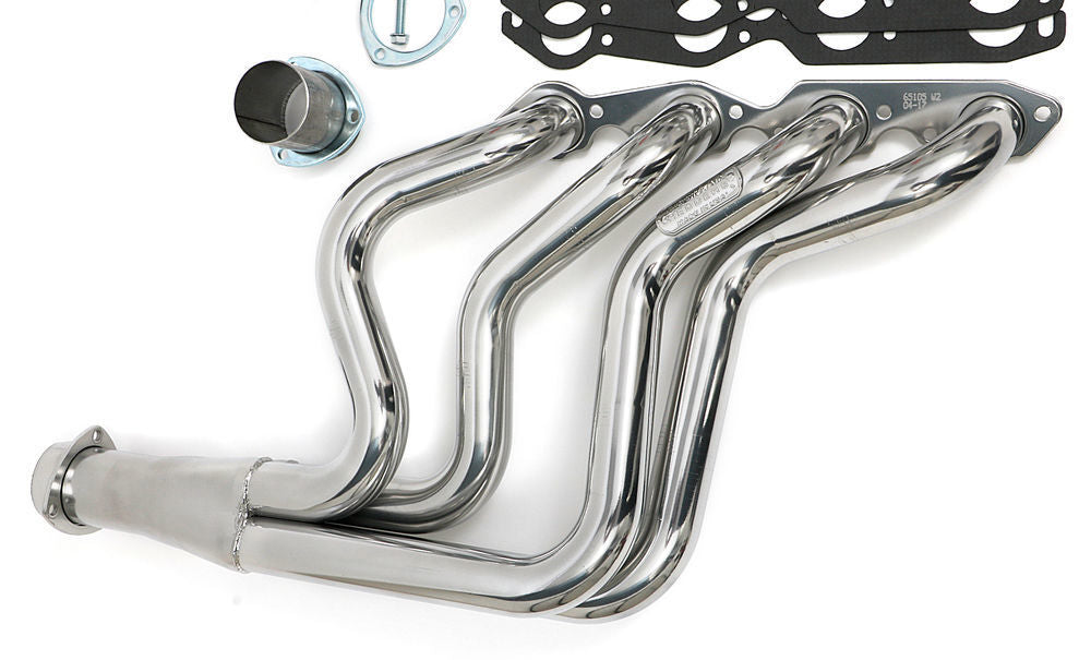 Hedman Hedders HTC Coated Headers; 2 in. Tube Dia; 3 in. Coll; FULL LENGTH Design 66105 fits 1970-1981 Chevrolet Camaro / 1975-1979 Chevrolet Nova