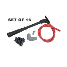 Load image into Gallery viewer, MSD use on Dual Plug Engines, Red and Black Wire Set and Tubes. 31559 fits Hemi