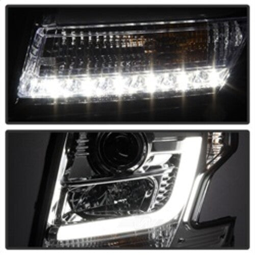Spyder Auto (Spyder Signature) Projector Headlights - DRL LED - Chrome 5082534 fits 2015-2018 Chevrolet Suburban / 2016-2018 Chevrolet Suburban 3500 Hd / 2015-2018 Chevrolet Tahoe