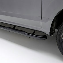 Load image into Gallery viewer, ARIES 3" Round Black Steel Side Bars 205015 fits 2007-2011 Dodge Nitro Detonator, Heat, R/T, SE 3.7L V6, 4.0L V6