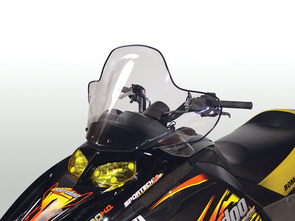 Powermadd Windshield - 14-1/2" - Tinted 13040 fits Ski Doo