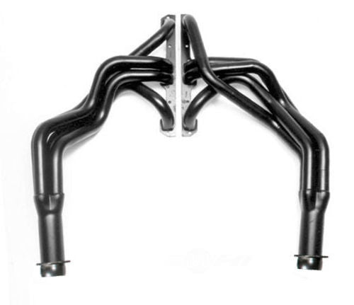 Hedman Hedders Standard Uncoated Headers; 1-3/4 in. Tube Dia.; 3 in. Coll.; FULL LENGTH Design 65004 fits 1957 Chevrolet Bel Air / One-Fifty Series / Two-Ten Series