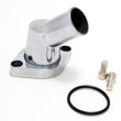Load image into Gallery viewer, Trans-Dapt Performance 45deg Swivel Style Water Neck; O-Ring Seal; Polished Aluminum 6003 fits Chevy V8 Sb, BB