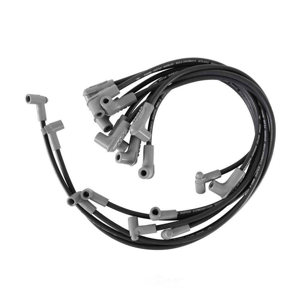 MSD Black Conductor for use with Low Profile Distributor 31243 fits 1955-1975 Chevrolet Small Block / GMC / Pontiac