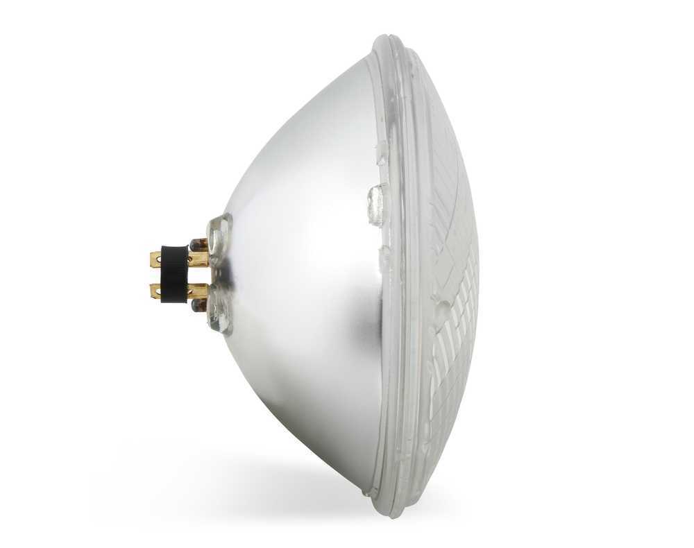 Scott Drake Headlight 7" Round Halogen Sealed Beam with FoMoCo Logo C0DZ-13007-A fits 1964-1973 Ford Mustang