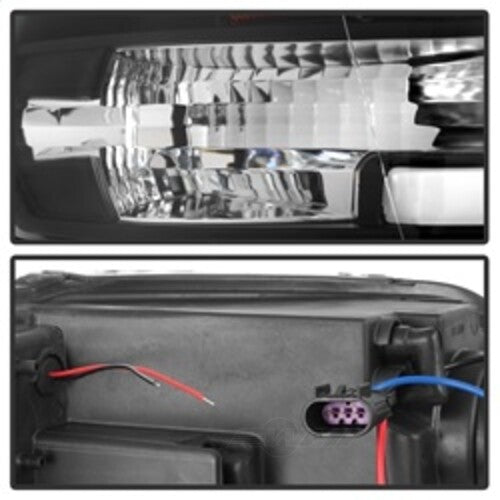 Spyder Auto (Spyder Signature) Projector Headlights - Version 2 - Light Bar DRL - Black 5084811 fits 2009-2010 Dodge Ram 1500 / 2009-2010 Dodge Ram 2500 / 2009-2010 Dodge Ram 3500 / 2011-2018 Ram 1500 / 2011-2016 Ram 2500 / 2011-2016 Ram 3500
