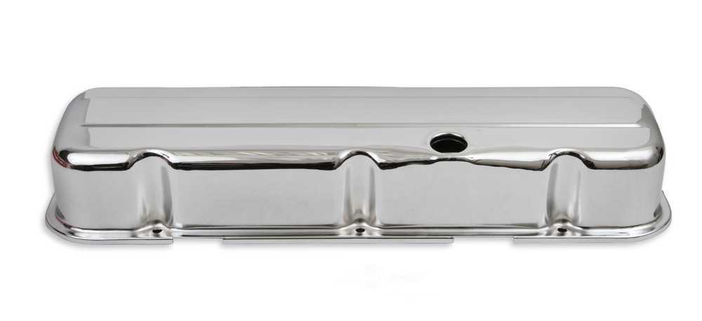 Mr Gasket Chrome Tall-Style Valve Covers without Baffle 9802 fits 1965-2000 Chevrolet / GMC