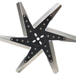 Load image into Gallery viewer, Derale 18" High Performance Stainless Steel Standard Rotation Flex Fan, Black Hub 19118 fits 1963-1991 Buick / Chevrolet / Dodge and more