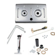 Load image into Gallery viewer, Holley Sniper EFI UNIVERSAL STEEL EFI GAS TANK KIT WITH 73-10 OHM FORD SENDER 19-151
