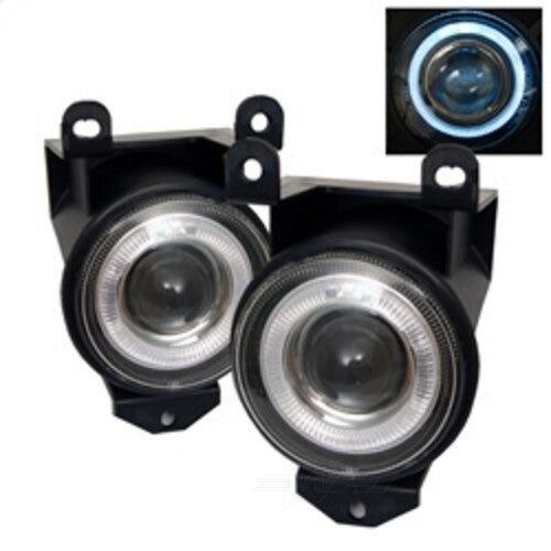 Spyder Auto (Spyder) Halo Projector Fog Lights w/Switch - Clear 5021410 fits 2002-2006 GMC Sierra 1500 DENALI / 1999-2006 GMC Yukon DENALI / 1996-1997 Pontiac Bonneville / 1998-1999 Pontiac Bonneville Ssei