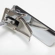 Load image into Gallery viewer, Trans-Dapt Performance Floor Mount Gas Pedal w/ Inserts; 6-1/2 x 2 in.- CHROMED Aluminum and Stainless 9510