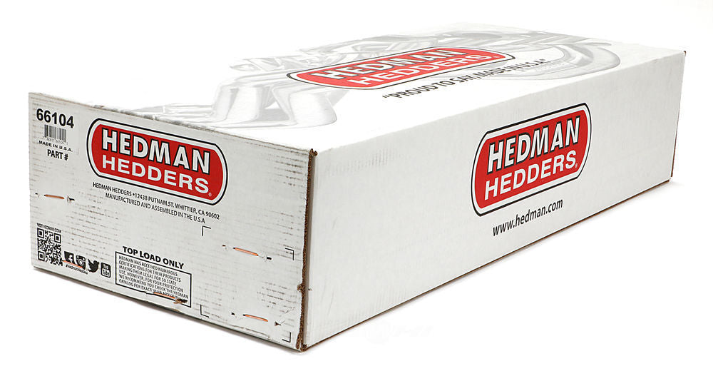 Hedman Hedders HTC Coated Headers; 1-3/4 in. Tube Dia; 3 in. Coll; FULL LENGTH Design 66104 fits 1975-1981 Chevrolet Camaro / 1975 Chevrolet Nova / 1977 Pontiac Ventura