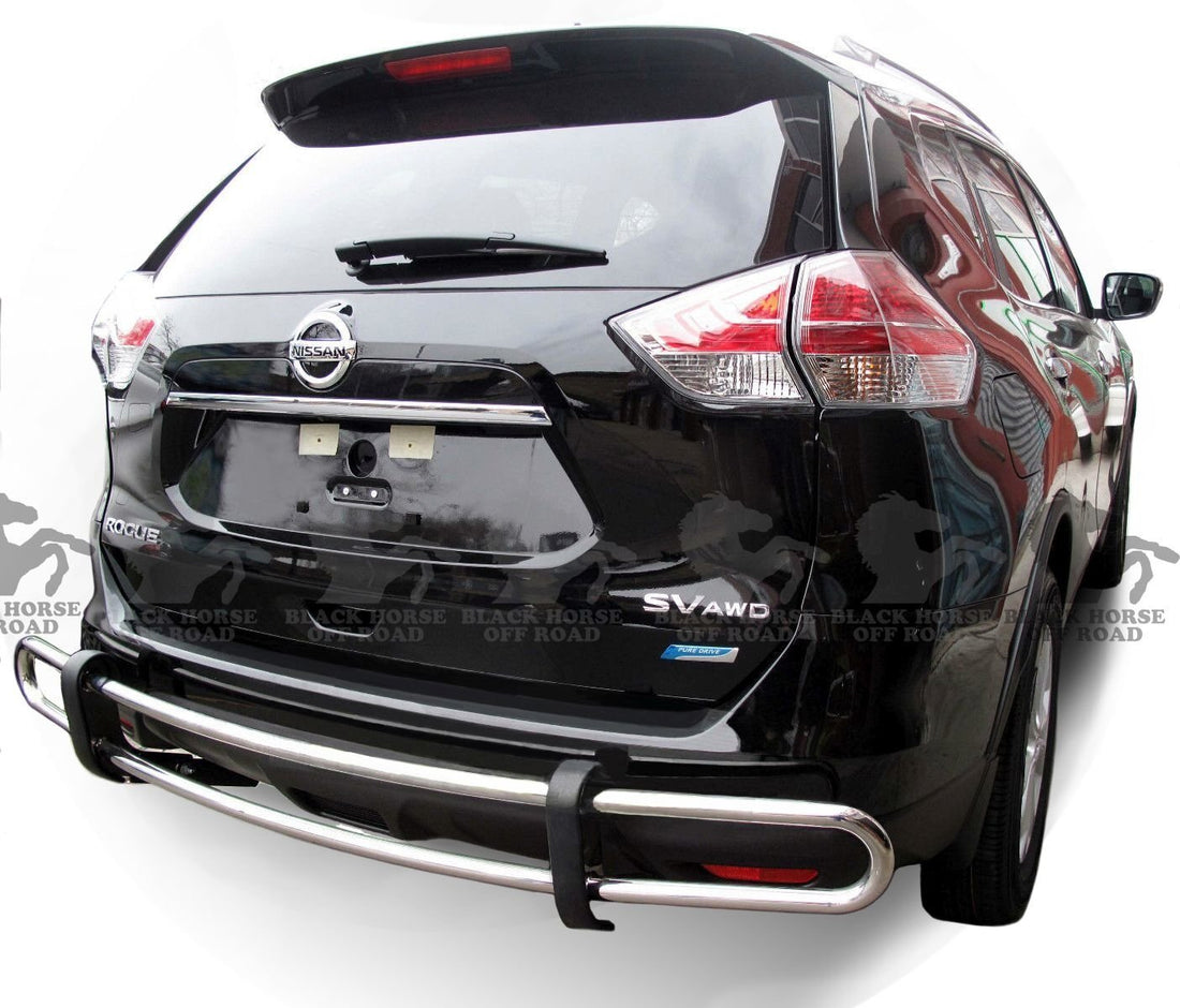 Black Horse Off Road Stainless Steel Stainless Steel Double Tube 8D116703DSS fits 2014 Nissan Rogue, Rogue Select / 2017 Nissan Rogue Sport