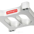 Load image into Gallery viewer, Hamburger's Performance OPEN PLENUM CARBURETOR SPACER- Holley DUAL PLANE; 1 in. Tall- Billet Aluminum 3217