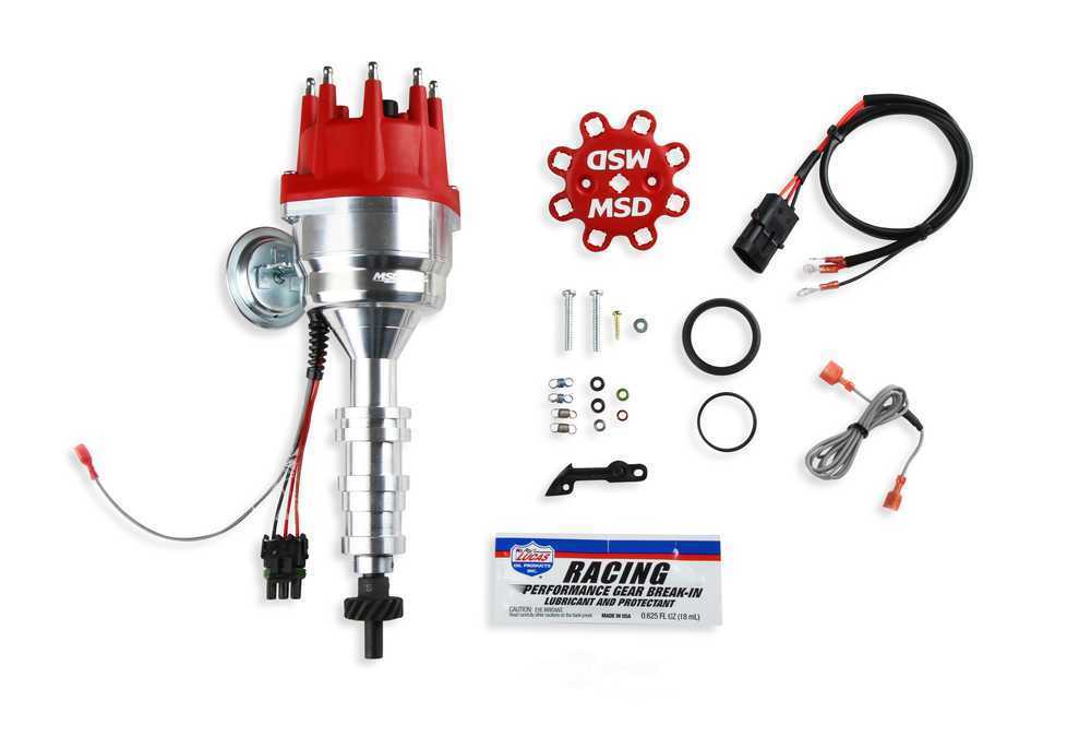 MSD Distributor, Ready-to-Run, Steel Gear 85951 fits 1957-1976 Ford FE / Mercury