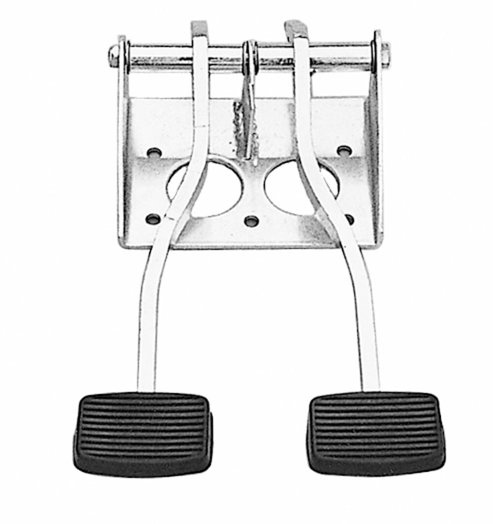 Trans-Dapt Performance DUAL SWING PEDALS (Universal fit); Fits Various Bendix Master Cylinders