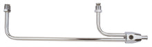 Load image into Gallery viewer, Trans-Dapt Performance Holley Quad; 3/8 in. Dia.; 9-5/16 in. Centers; Steel/Chrome Fuel Lines 2197