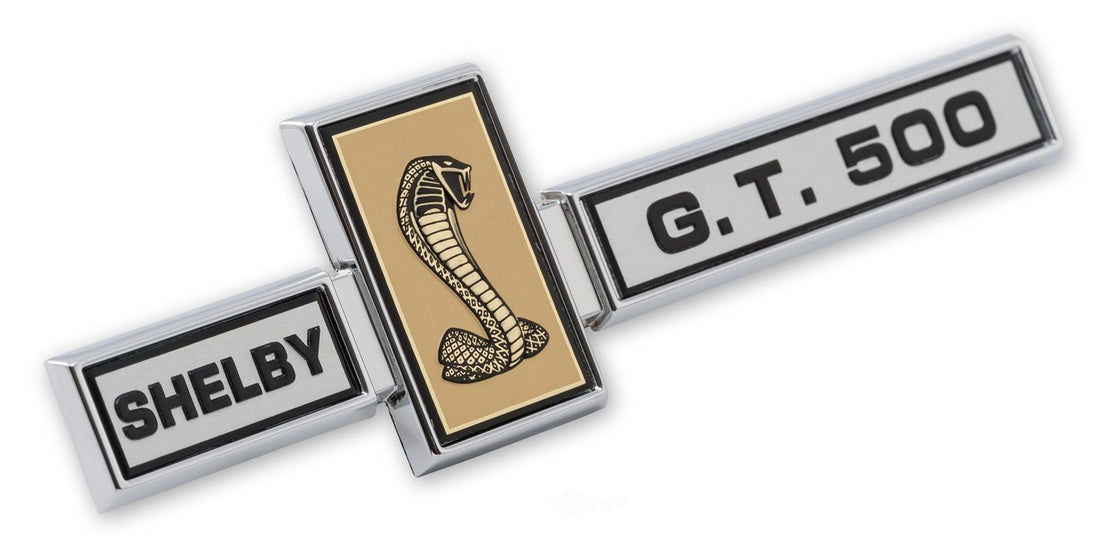 Scott Drake Grill Dash and Deck Emblem, Pin On, S7MS-16098-D fits 1967 Ford Mustang GT500 Shelby