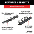 Load image into Gallery viewer, ARIES RidgeStep 6-1/2" x 91" Steel Running Boards 2055536 fits Dodge Ram 1500 / 2500 / 3500