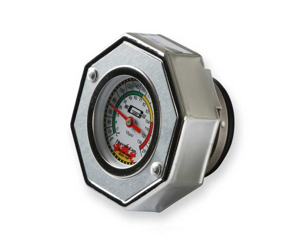 Mr Gasket Thermocap - 16 PSI - Silver 2471S