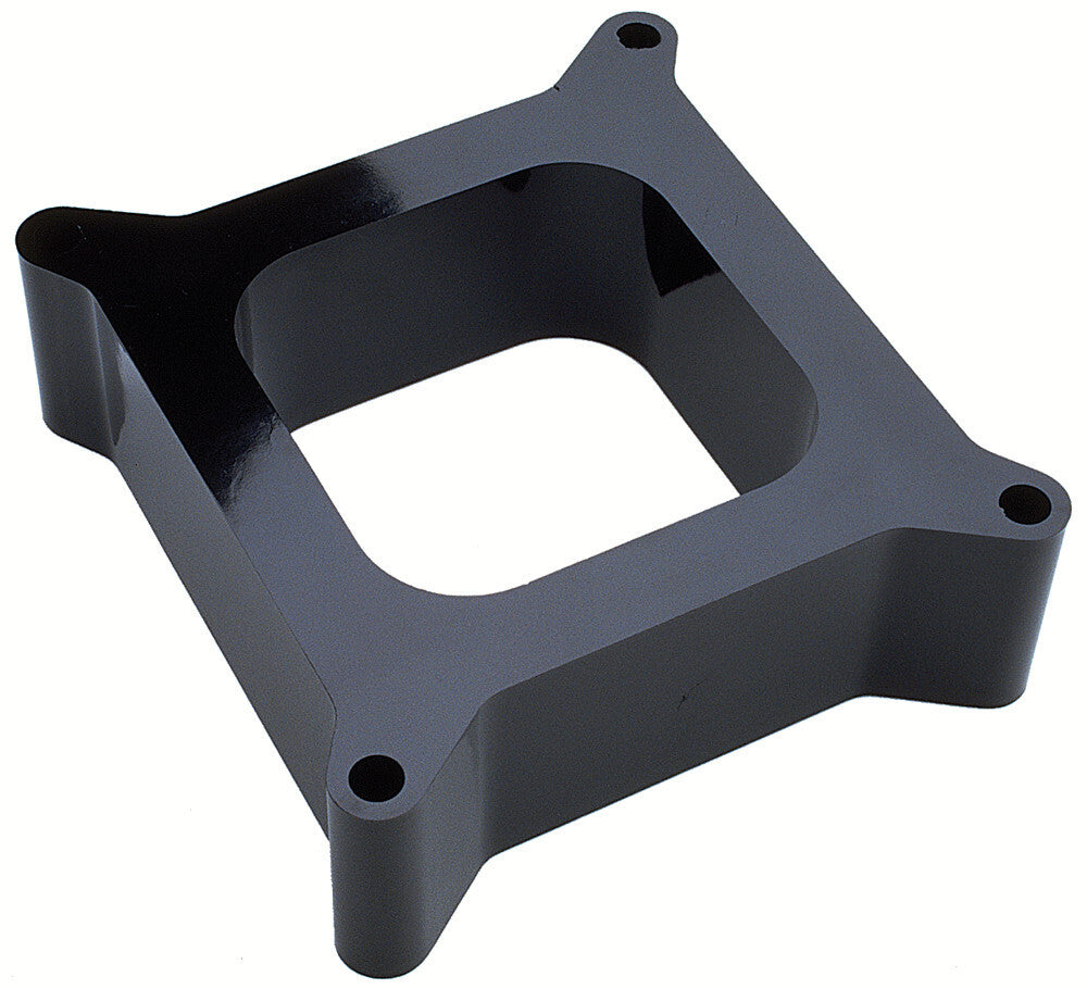 Trans-Dapt Performance 2 in. HOLLEY 4BBL SPACER - Open- Plastic Phenolic Carburetor Spacer