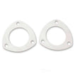 Load image into Gallery viewer, Mr Gasket 2-1/2 Inch I.D. 3-Bolt Round Header Collectors 76C