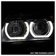 Load image into Gallery viewer, Spyder Auto (Spyder Signature) Projector Headlights - LBDRL - Black 5083432 fits 2006-2008 BMW 323i / 2007-2008 BMW 328i / 2007-2008 BMW 328xi / 2007-2008 BMW 335i / 2007-2008 BMW 335xi