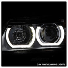 Load image into Gallery viewer, Spyder Auto (Spyder Signature) Projector Headlights - LBDRL - Black 5083432 fits 2006-2008 BMW 323I / 2007-2008 BMW 328I / 2007-2008 BMW 328XI / 2007-2008 BMW 335I / 2007-2008 BMW 335XI