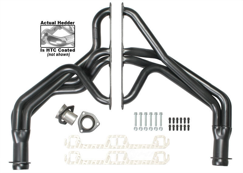 Hedman Hedders Silver 1-3/4 in. Long-Tube Headers 99196 fits 1972-1983 Jeep CJ5 / 1972-1975 Jeep CJ6 / 1976-1986 Jeep CJ7