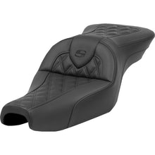 Load image into Gallery viewer, Saddlemen Roadsofa™ Seat - without Backrest - Lattice Stitch 807-11-182 fits 2004-2022 Harley-Davidson XL