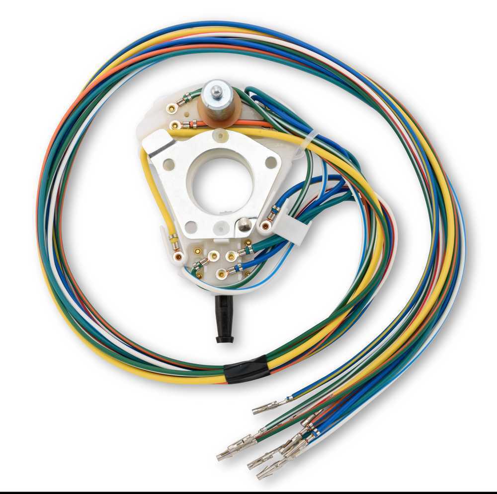 Scott Drake Turn Signal Switch with Wiring C9AZ-13341-B fits 1969 Ford Mustang Fixed Column (Non-Tilt)
