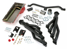 Load image into Gallery viewer, Trans-Dapt Performance SWAP IN A BOX KIT Into Auto Trans- Black Maxx Headers 42043 fits 1967-1972 Chevrolet C10 Pickup / 1967-1972 Chevrolet C10 Suburban / 1967-1972 Chevrolet C20 Pickup / 1967-1972 Chevrolet C20 Suburban / 1967-1972 GMC C15/c1500 Pickup