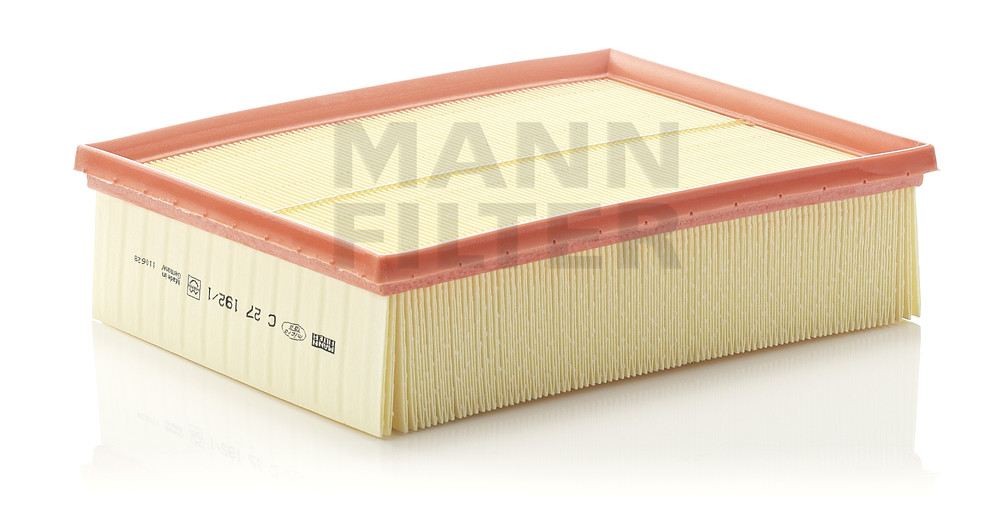 Mann-Filter Air Filter C 27 192/1 fits 2002-2009 Audi A4 / A4 Quattro