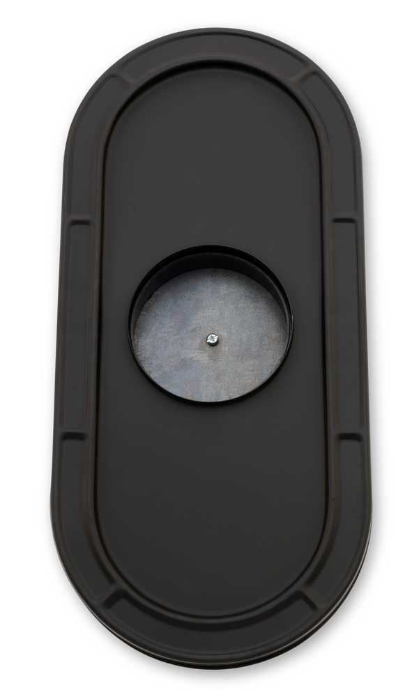 Scott Drake Aluminum Oval Air Cleaner Assembly Black S1MS-9600-P fits 1964-1973 Ford Mustang 2V/4V