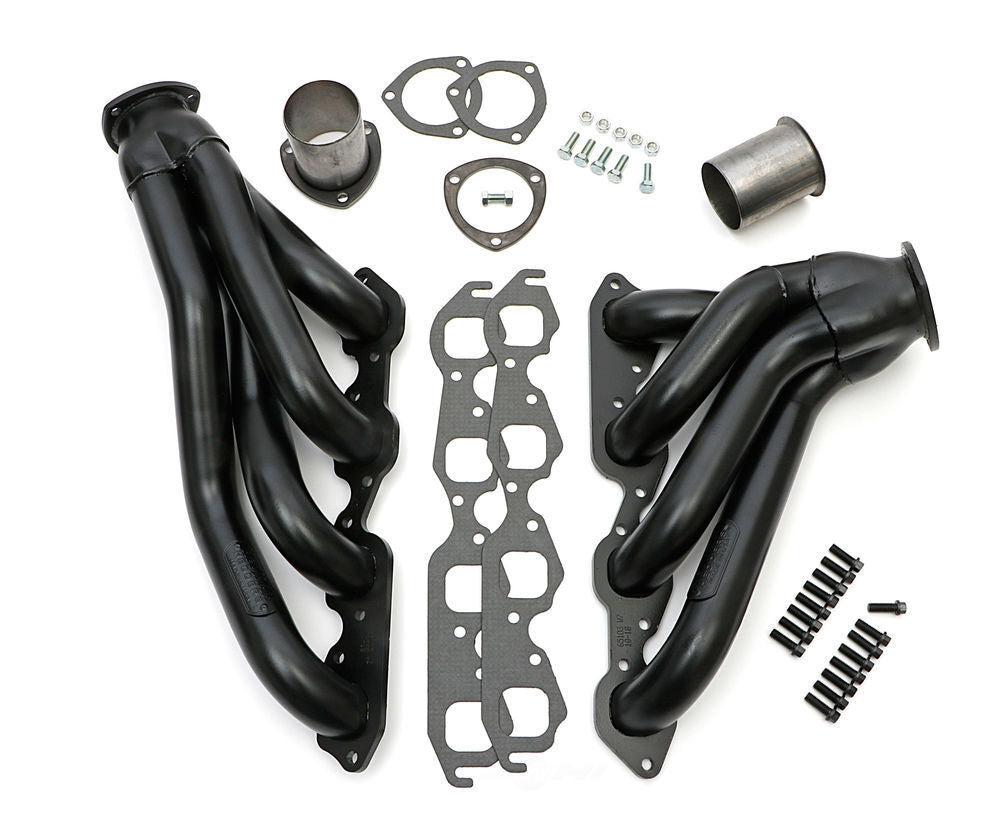 Hedman Hedders Standard Uncoated Headers; 2 in. Tube Dia.; 3 in. Coll.; MID-LENGTH Design 65103 fits 1965-1981 Chevrolet Bel Air / Biscayne / Camaro / Caprice / Chevelle / El Camino / Impala / Laguna
