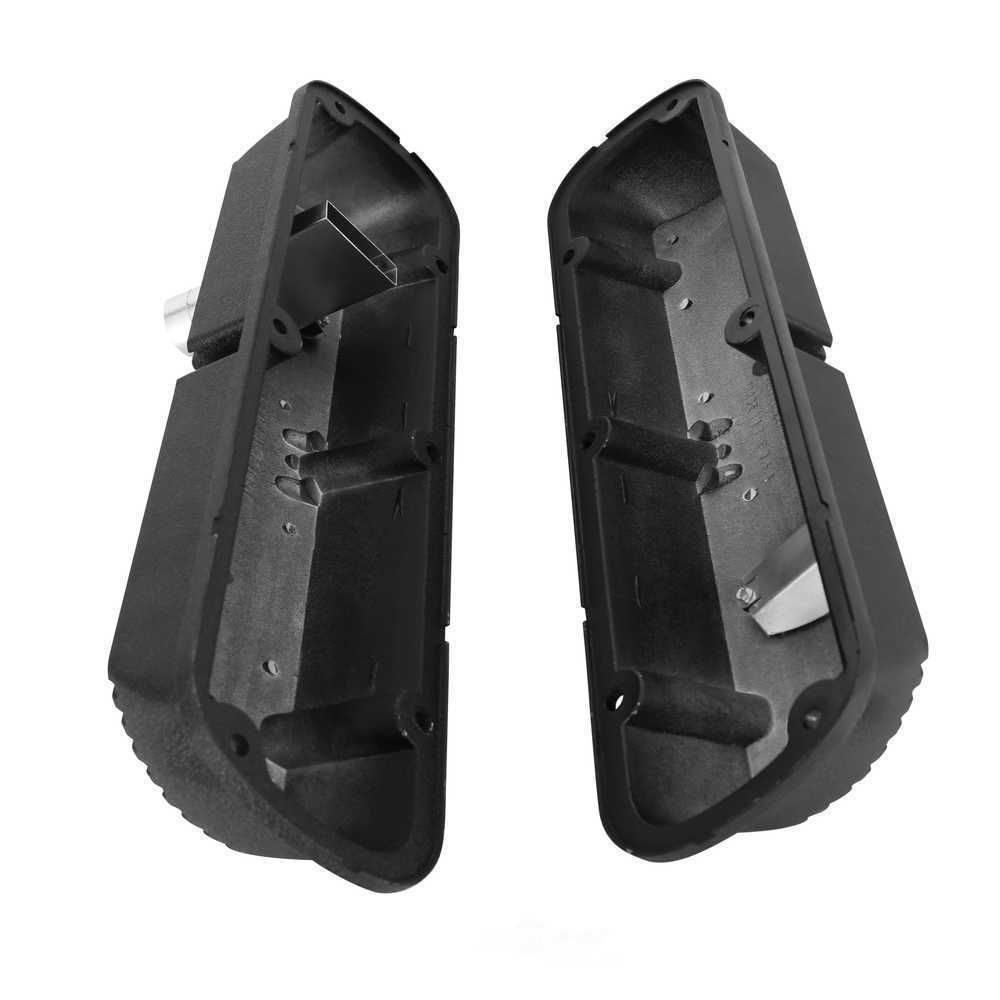 Scott Drake Aluminum Valve Covers Black Powder Coated Wrinkle Finish 6A582-CO fits 1967-1973 Mercury Cougar