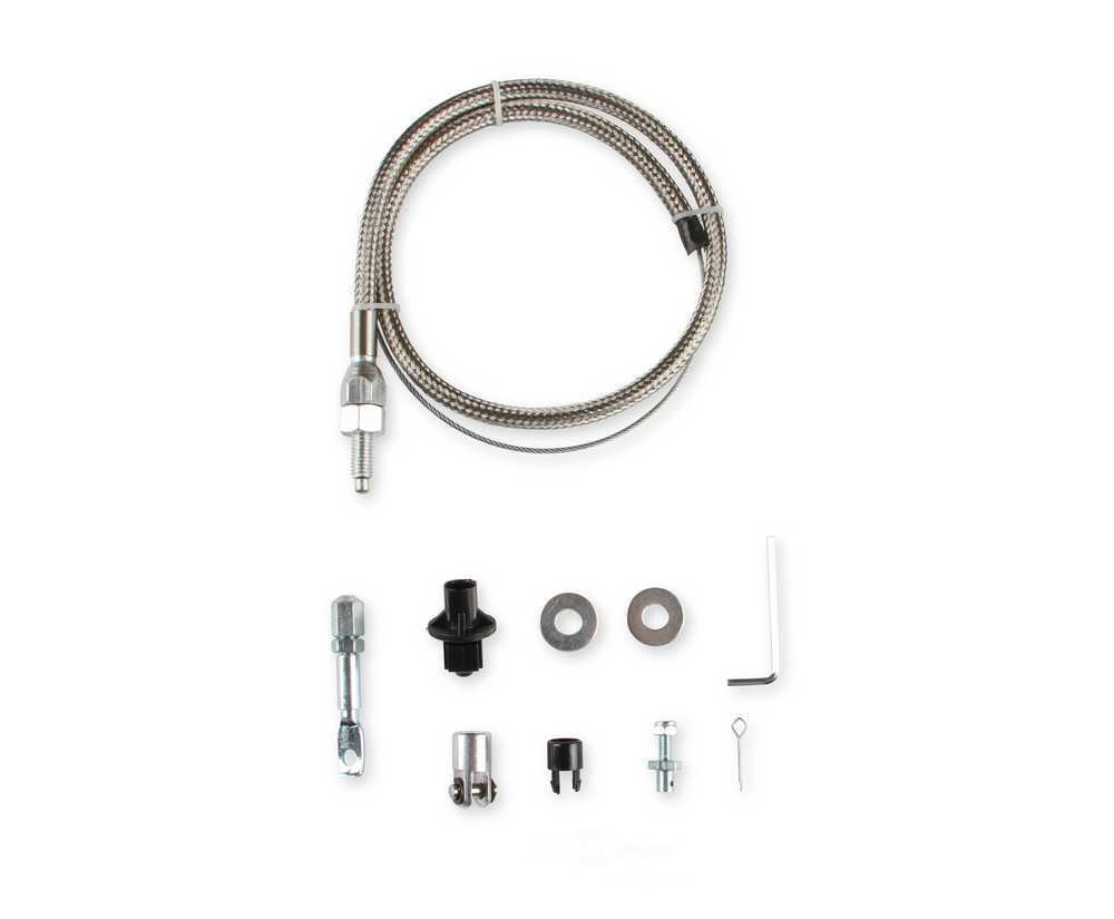Mr Gasket Adjustable and cuts to length. 36 Inch cable with 24 Inch sleeve. 5657