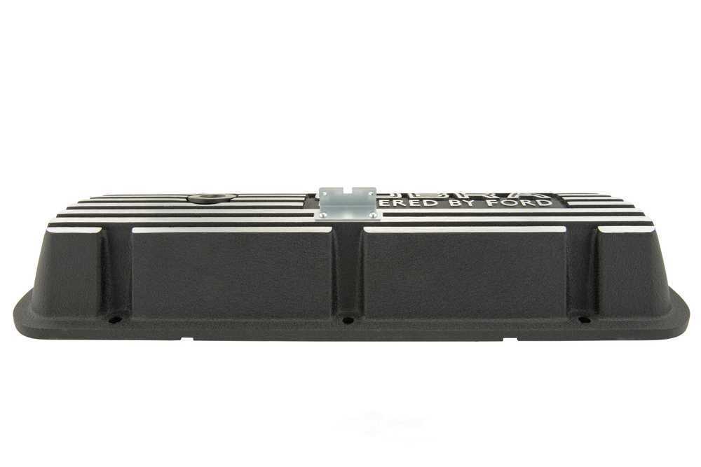 Scott Drake Valve Cover Powered by Outline Logo Black 6A582-C fits 1964-1973 Ford Mustang Cobra