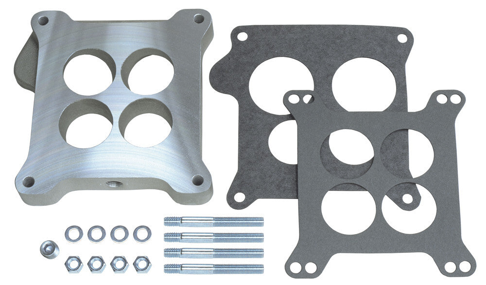 Trans-Dapt Performance 15/16 in. Tall, Holley 4BBL to Manifold Carburetor Adapter -Cast Aluminum 2199 fits Ford