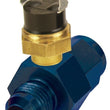 Load image into Gallery viewer, Derale Premium In-Line Fan Control Thermostat 180°, -6AN x -6AN 35020