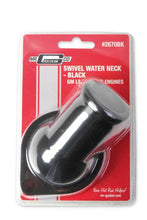 Load image into Gallery viewer, Mr. Gasket Water Neck Swivel 30 Degree Angle Black 2670BK fits GMC Express 3500 / 2007-2009 Chevrolet Avalanche LS, Avalanche LT, Silverado 1500 / 2007-2008 Chevrolet TrailBlazer SS / 2002-2006 Chevrolet Avalanche