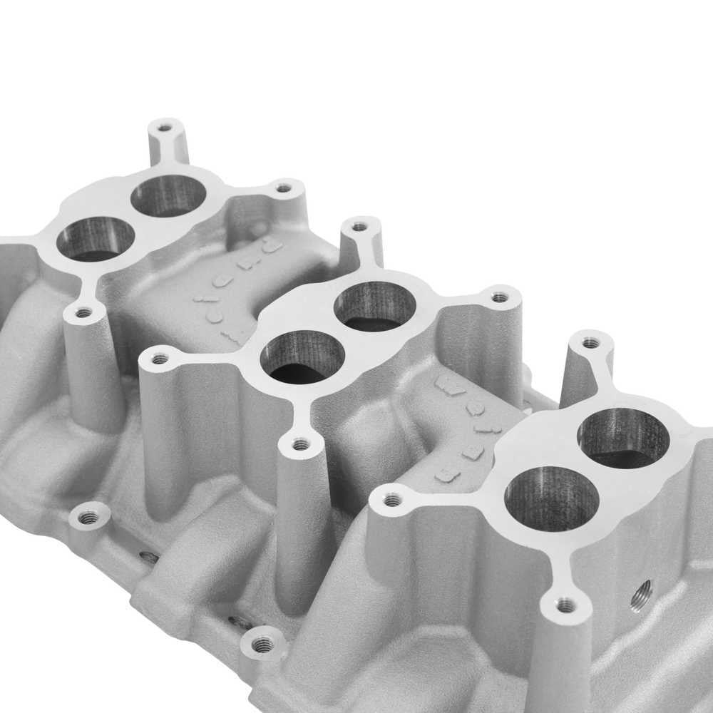 Weiand Street Warrior™ Intake Manifold non / EGR Cylinder Heads 7550 fits 1955-1986 262CI / 400CI